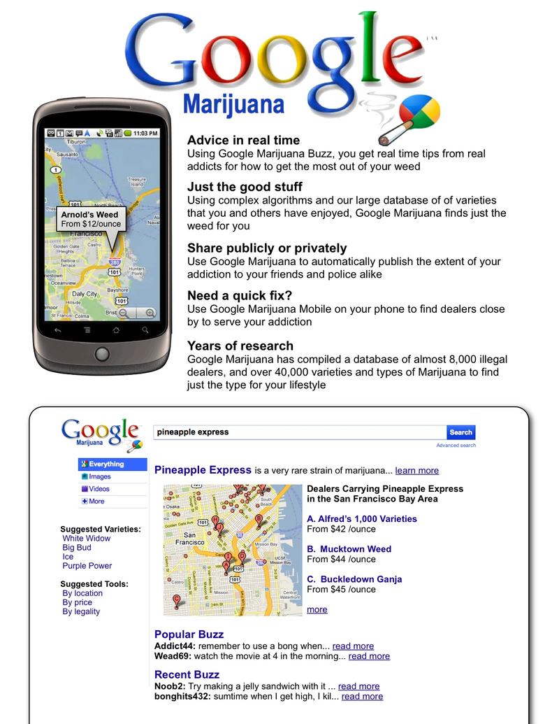 Illustration for article titled 32 New Strangely Familiar Google Services